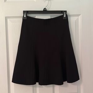 LOFT xxsp Black Mini Skirt